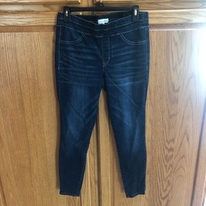 Elastic waist skinny Jeans